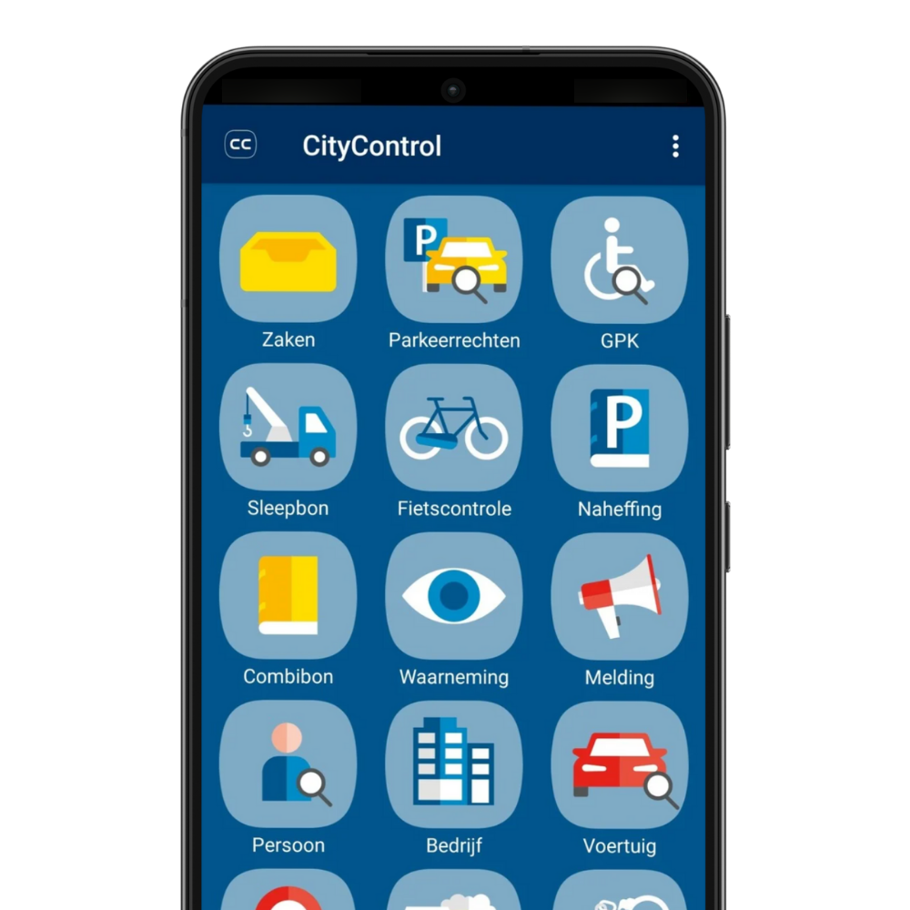 Telefoon overzicht CityControl